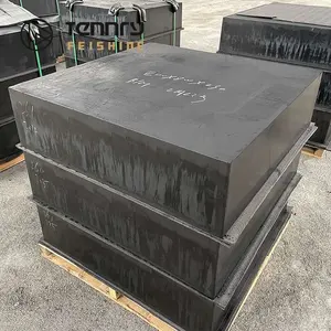Bloco de grafite de alta pureza bloco de grafite resistente a altas temperaturas