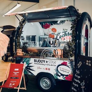 Mobiele foodtrailer te koop, goedkope foodcart, mobiele ijscowagen, limonadewagen, foodtruck, op maat gemaakte trailer voor eten - Product Image 6