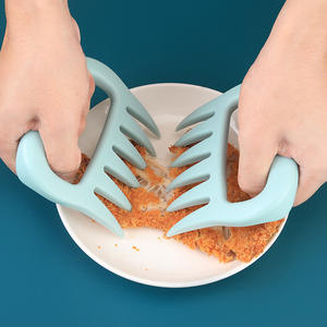 Wholesale <b>BBQ</b> Accessories Meat Shredder Strong Pulled Pork Fork Bear Claw Fruit Vegetable Slicer Cutters Cooking Tools Tongs - Product Image 5