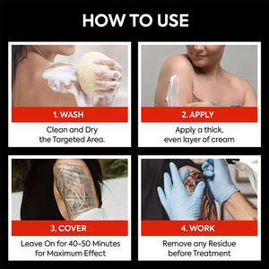 Crème de soin de tatouage personnalisée pour réparer et enlever l'enflure crème de tatouage anti-cicatrice beurre de tatouage - Product Image 3