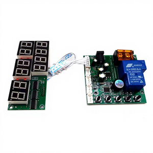 JY Factory TM-30 DC 12V 15A Placa de control de temporizador operada por monedas con contador integrado de 9 dígitos, pantalla de tiempo con recordatorio de balance y función de cero en inglés - Product Image 1