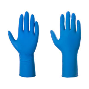 Guantes Desechables de Nitrilo Negro Extra Duraderos de 6 Mil, Sin Polvo, Antideslizantes, Hipoalergénicos, Puño Reforzado, Puntas de Dedos Texturizadas, Uso General - Product Image 5