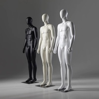 Mannequin en fibre de verre pour homme, matériel durable, pour exposer les vêtements pour hommes