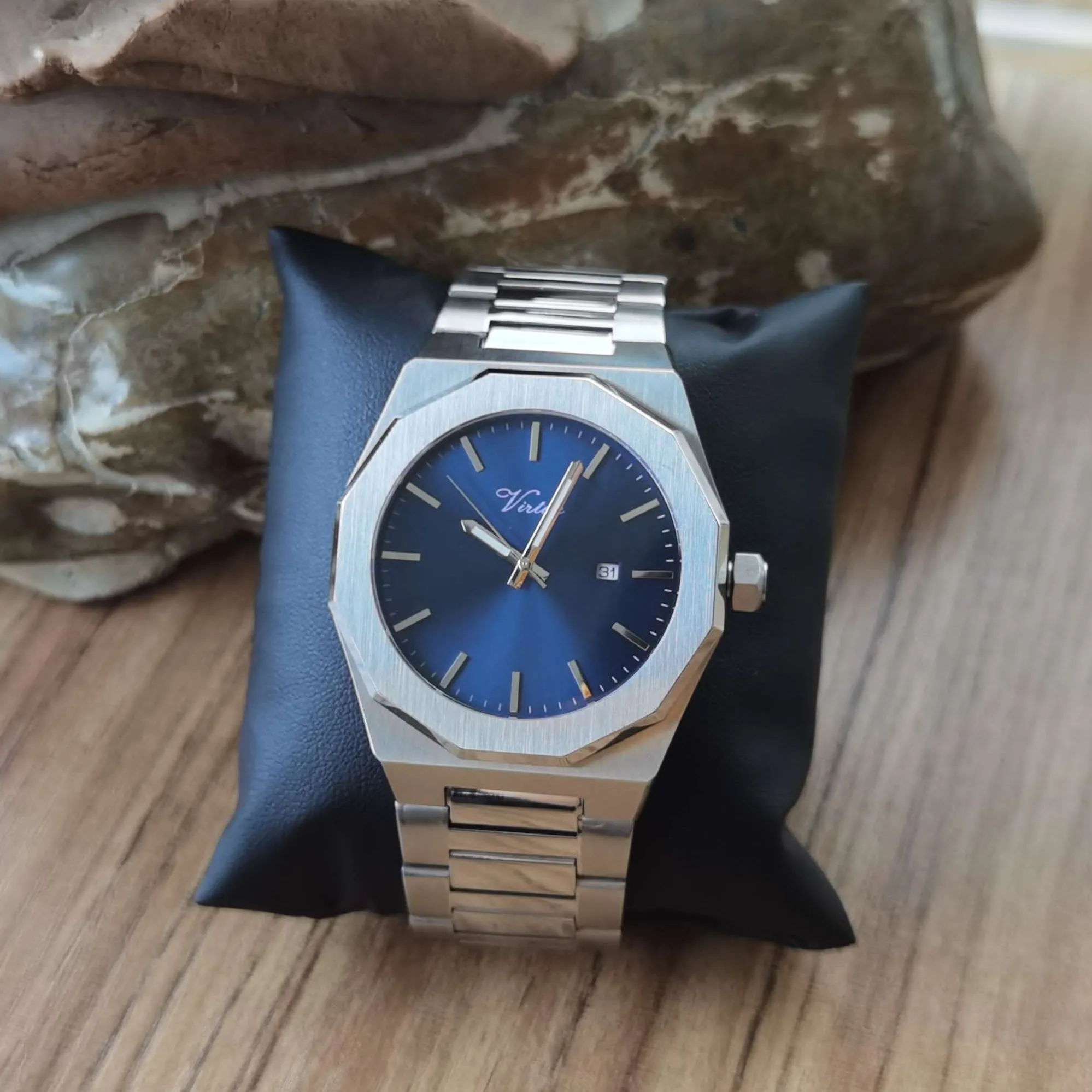 2023 Reloj Custom Bedrijf Roestvrij Staal Quartz Horloges Luxe Horloge Voor Mannen