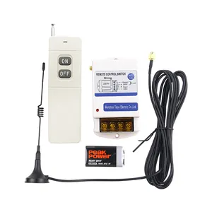 220V 380V télécommande interrupteur pompe à eau sans fil industriel Intelligent haute puissance ménage 1km 3km 5km