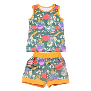 Hochwertige Sommer-Babykleidung-Sets Kurzarm Maßgeschneiderte Jungenkleidung-Sets Sommer-Kinder-Trainingsanzüge - Product Image 4