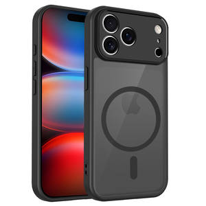 เคสแม่เหล็กสำหรับไอโฟน17 PRO MAX AIR 16 15 Pro 16E 14 PLUS 13 12 11 MIL เกรดป้องกันการตกฝาครอบโทรศัพท์แบบด้านกันกระแทก - Product Image 1