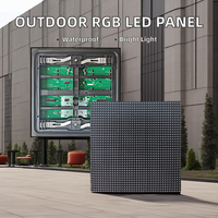 Módulo Led RGB de publicidad de mantenimiento frontal y trasero, resistente al agua, alta calidad, P4/P5/P6.6/P8/P10, módulo LED para exteriores de 320x320mm
