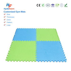 Hydefoam - Tapetes <span class=keywords><strong>de</strong></span> Gimnasio <span class=keywords><strong>de</strong></span> Alta Elasticidad, Absorción <span class=keywords><strong>de</strong></span> Impactos, Antideslizantes, para Saltar al Lazo y Entrenamiento Pliométrico - Product Image 1