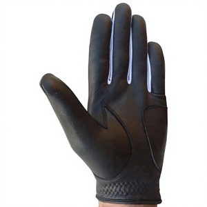 Guantes de golf negros para hombre de piel de oveja de primera calidad, color personalizado, nuevo estilo, precio al por mayor, EE. UU. - Product Image 2