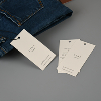 Étiquette volante en papier de luxe, étiquette volante pour accessoires de vêtements, étiquette volante pour Extension de cheveux personnalisée avec Logo imprimé