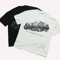 YKH alta calidad 260GSM algodón puro para Hombre Camisetas de manga corta personalizado impresión Digital Logo venta al por mayor camiseta para hombres camisetas