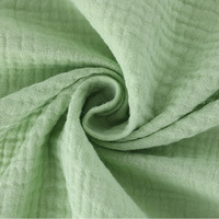 100 coton gaze tissu confortable coton crêpe matériel Double couche coton tissu pour pyjamas bébé vêtements