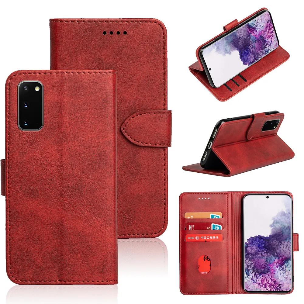 Flip Cellphone Case For Samsung Galaxy Xcover 5 Wallet Leather With Kickstand Cover