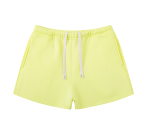 <b>Elastic</b> <b>Waistband</b> 350G Fleece Loose <b>Shorts</b> With Drawstring And Pockets Solid Color Casual <b>Men's</b> <b>Short</b> <b>Shorts</b> - Product Image 6