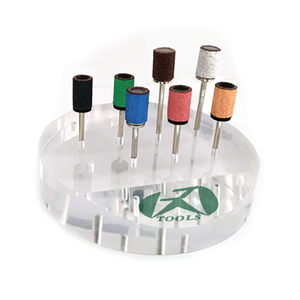 60/80/120/180/240/320 Anneau de ponçage Nail Art Foret à ongles 6.3x12.7mm 100 pièces/sac - Product Image 2