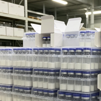 Liste de prix des peptides d'usine, pureté 99%, peptides lyophilisés, poudre de peptide de cuivre GHK-CU, matières premières cosmétiques en gros, OEM