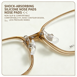 22326 Montature per <span class=keywords><strong>occhiali</strong></span> Xiaohongshu stile rilassato anti-età, protezione dalla luce blu, stile celebrità online, montatura larga 3,5 mm. - Product Image 5
