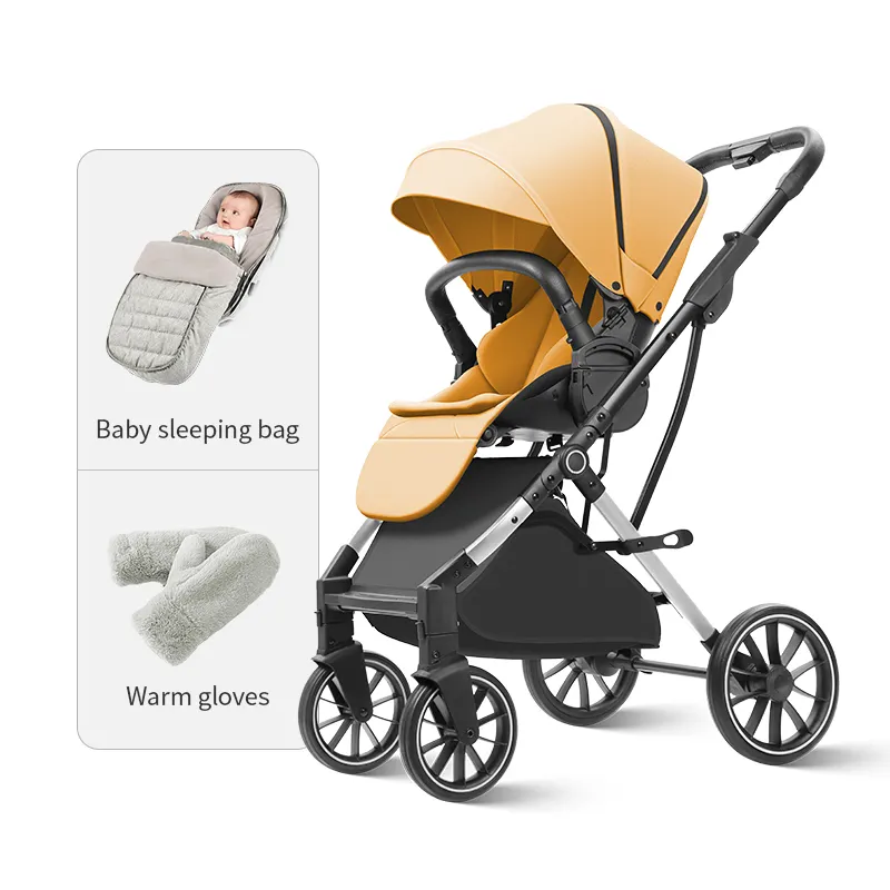 New Baby Stroller / Baby Carrier Foldable Baby Pram / Foldable Luxury Travel Stroller Baby Walker Stroller