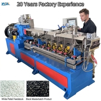 Série d'extrudeuses bivis coaxiales haute vitesse pour granulés PP/PA, marque Youtai, 75 kW, 380 V
