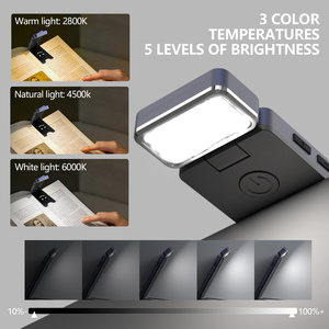 Regalo Especial, Clip de Lectura con Protección Ocular Ecológico, Recargable, Portátil, USB Tipo-C, LED Magnético, Diseño de Marcador, Luz para Leer Libros - Product Image 5