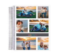 Agenda d'impression de cahier personnalisé 2026 Agenda mensuel A5 à couverture rigide privé