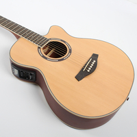 China Wholesale OEM High Grade Acoustic Guitar with EQ with Pickup