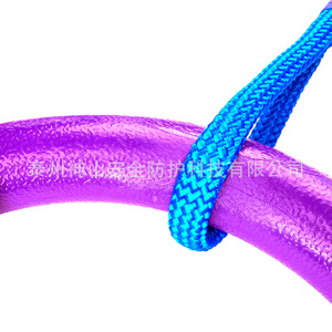 Anillas colgantes de ABS de 228 mm con cuerda de 600 mm, equipo de entrenamiento portátil para exteriores para niños y uso doméstico - Product Image 3