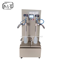 Remplisseur d'eau de Javel semi-automatique Agent chimique anti-corrosif nettoyant tambour bouteille machine de remplissage plastique liquide acide de chlore