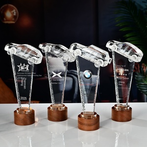 Trophée de voiture en cristal / Récompense de course tout-terrain |   Modèle de compétition automobile personnalisé autorisé <span class=keywords><strong>4S</strong></span> - Product Image 2