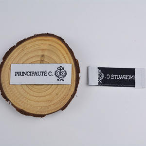 ฉลากผ้าซาตินแบบรีดติดคอสำหรับเ<span class=keywords><strong>ส</strong></span>ื้อผ้ารองเท้ากระเป๋าวั<span class=keywords><strong>ส</strong></span>ดุผ้าแบบยั่งยืนห<span class=keywords><strong>ม</strong></span>ายเลขรุ่นโลโก้ตา<span class=keywords><strong>ม</strong></span><span class=keywords><strong>ส</strong></span>ั่ง - Product Image 6