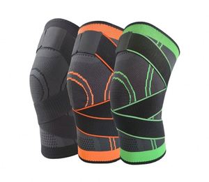 Genouillères de sport de basketball très vendues, genouillères de course et de cyclisme en plein air, genouillères antidérapantes avec sangle de pression - Product Image 1