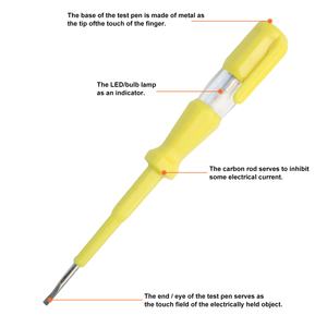 مفك كهربائي متعدد الوظائف يعمل بالحث الأصفر عالي الحساسية للكشف عن نقطة الانفصال - Product Image 6