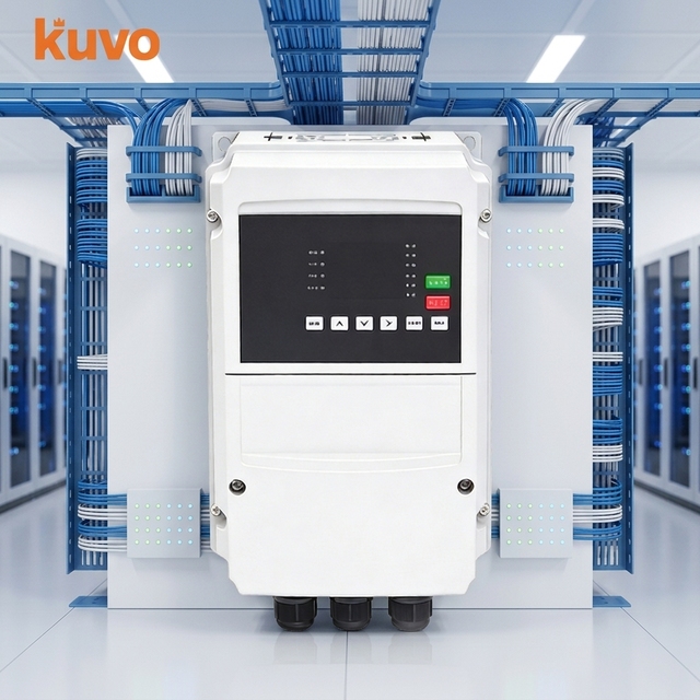 KUVO KV65MPV Three Phase VFD Variable Frequency Drive 380V SVC V/F Control Solar Pump Inverter IP65 Frequency Converter