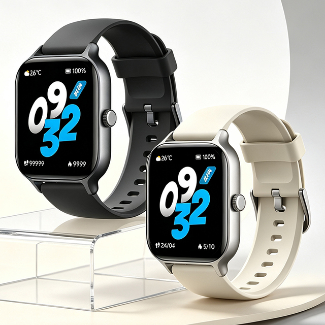 GS1 Smart Watch With GPS AI Voice 5ATM Waterproof AMOLED Screen Heart Rate Blood Oxygen Monitor Fitness Tracker Smartwatch