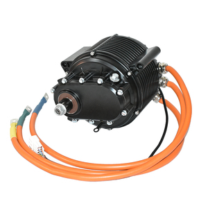 Motor Eléctrico para Motocicleta Qs165 60h V3 9000W, Conversión de Bicicleta Eléctrica a Go Kart, Motor de Accionamiento Medio PMSM de 72V con Engranajes de Reducción Interna 1:2.37 - Product Image 4