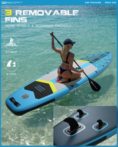 Tabla de Paddle Surf Hinchable Drop Stitch AIBOAT para Pesca y Surf, con Costuras Termoselladas, de Fábrica para Dropshipping, Personalizable - Product Image 6