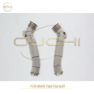 Ouchi, buen <span class=keywords><strong>precio</strong></span>, tubo de escape de coche de acero inoxidable, tubo recto para <span class=keywords><strong>BMW</strong></span> <span class=keywords><strong>760i</strong></span> F02 6,0 T con tubos de escape <span class=keywords><strong>BMW</strong></span> de alta calidad - Product Image 2