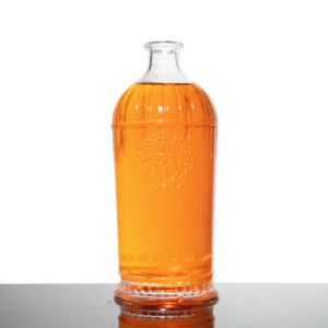 Tùy chỉnh chai hình dạng 750ml rõ ràng rượu tinh thần chai thủy tinh 700ml Vodka chai với nút chai - Product Image 3