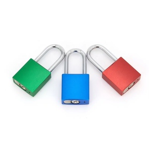 Cadenas en aluminium à manille en acier de 38mm Verrouillage du produit clé Serrures en aluminium gravées antirouille - Product Image 4