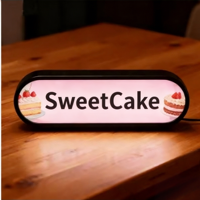 Boîte à lumière LED 3D rectangulaire en acrylique suspendue pour la publicité extérieure des entreprises