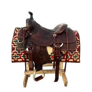 Silla de montar para carreras de caballos estilo inglés, modelo NA88 de BS International, última llegada, de cuero puro, hecha a medida, con estructura de madera y herrajes de acero inoxidable SUS304. - Product Image 5