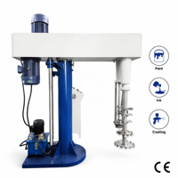 Disperseur haute vitesse DZJX pour peinture avec levage hydraulique et moteur antidéflagrant, équipement de mélange industriel CE ISO