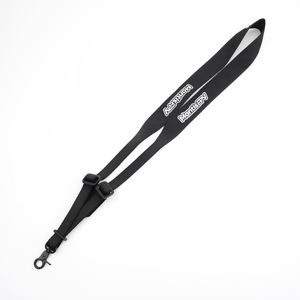 Sangle de cou réglable en soie sublimée, longue et renforcée, personnalisable avec logo, pour appareil photo - Product Image 1
