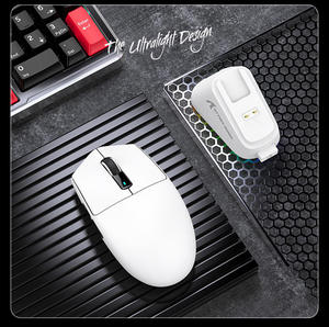 Attack Shark G3PRO Mouse Lightweight E-sports Gaming Three-mode Wireless RGB <b>Dock</b> Charger SUPPORT CUSTOMIZED - Product Image 4