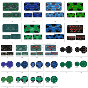 Tapete de Juego Personalizado Rectangular de 1.8m para Baccarat y Póker, Tapete de Espuma de Goma de 2mm de Grosor para Juegos de <span class=keywords><strong>Casino</strong></span> - Product Image 6