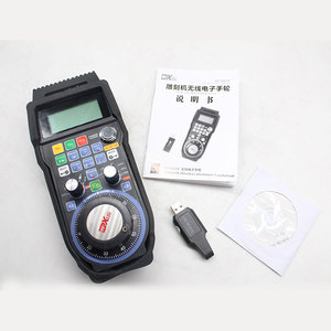 Piezas de <span class=keywords><strong>repuesto</strong></span> para enrutador Cnc, volante inalámbrico programable, sistema <span class=keywords><strong>mach3</strong></span>, WHB03B, controlador de volante electrónico inalámbrico de 3 ejes - Product Image 3