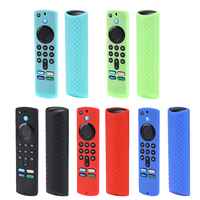 Housse de protection en silicone pour télécommande vocale Alexa (3e génération 2021), anti-rayures, anti-poussière, pour la famille