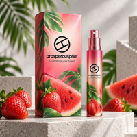 Maßgefertigte Mundpflege-Faltschachtel, Kosmetik-Spray-Faltkarton-Verpackung mit Vollfarbdruck