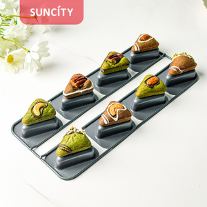 SUNCITY Triangular Cake Mold 8 Cavity Baking Pan For DIY Desserts - Product Image 4